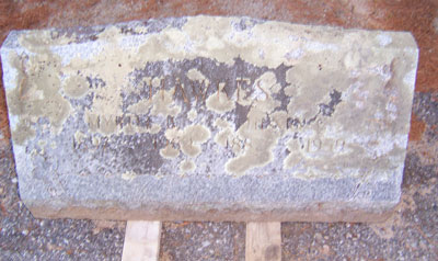 Monument Cleaning Before